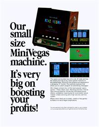 Mini Vegas 4in1 - Advertisement Flyer - Front Image