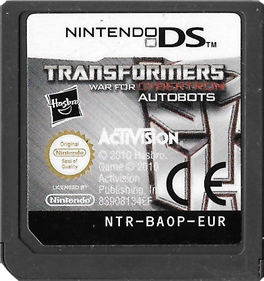 Transformers: War for Cybertron: Autobots - Cart - Front Image