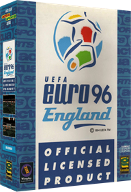 UEFA Euro 96 England - Box - 3D Image
