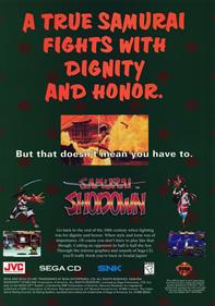 Samurai Shodown - Advertisement Flyer - Front Image