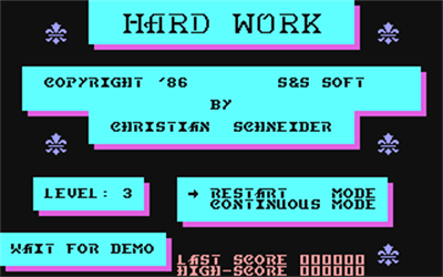 Hard Work - Screenshot - Game Title Image