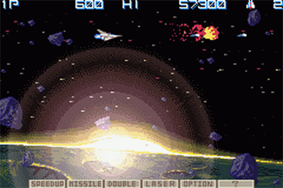 Gradius Galaxies - Screenshot - Gameplay Image