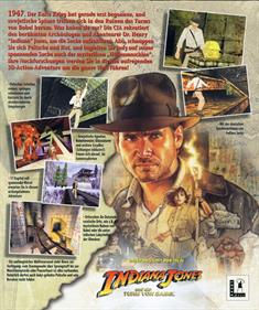 Indiana Jones and the Infernal Machine - Box - Back Image