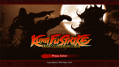 Kung Fu Strike: The Warrior's Rise - Screenshot - Game Title Image