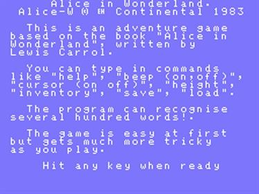 Alice in Wonderland - Screenshot - Gameplay Image
