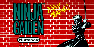 Ninja Gaiden (PlayChoice-10) - Arcade - Marquee Image