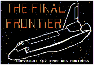 The Final Frontier - Screenshot - Game Title Image