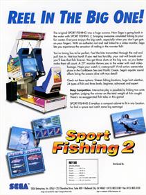 Sport Fishing 2 - Advertisement Flyer - Back Image