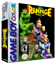Rampage: World Tour - Box - 3D Image
