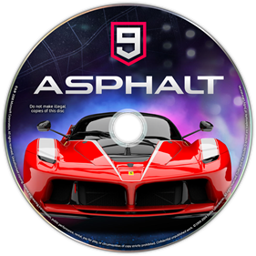 Asphalt 9: Legends - Fanart - Disc Image