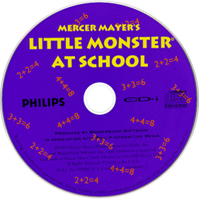 Mercer Mayer's Little Monster at School - Disc Image