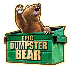 Epic Dumpster Bear - Clear Logo Image