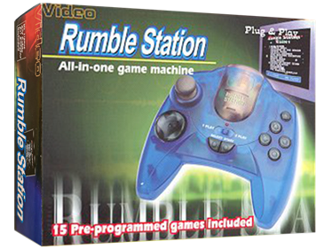 Rumble Station: 15 in 1 - Box - 3D Image