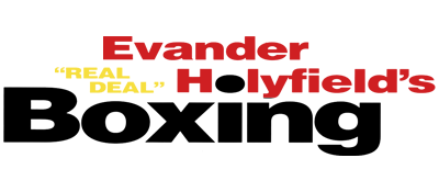 Evander Holyfield's "Real Deal" Boxing - Clear Logo Image