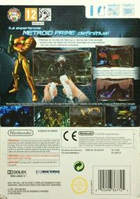 Metroid Prime Trilogy - Box - Back Image