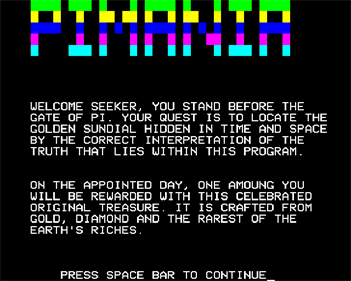 Pimania - Screenshot - Game Title Image