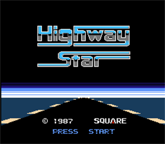 Rad Racer - Screenshot - Game Title Image