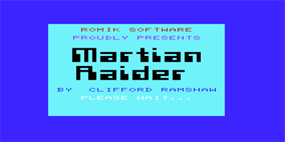 MartianRaider - Screenshot - Game Title Image