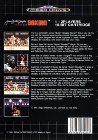 James 'Buster' Douglas Knockout Boxing - Box - Back Image