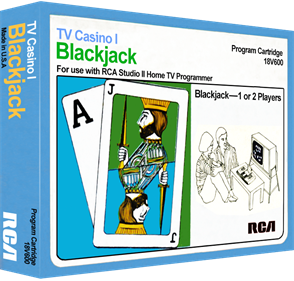 TV Casino I: Blackjack - Box - 3D Image