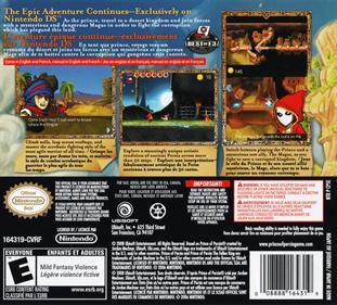 Prince of Persia: The Fallen King - Box - Back Image