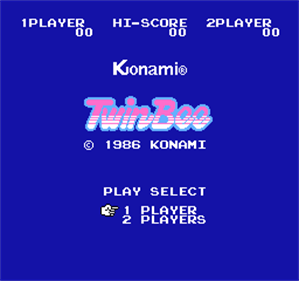 TwinBee - Screenshot - Game Title Image