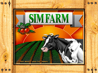 SimFarm: SimCity's Country Cousin - Screenshot - Game Title Image