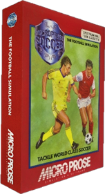 Microprose Soccer - Box - 3D Image