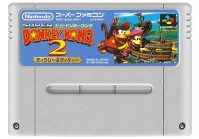 Donkey Kong Country 2: Diddy's Kong Quest - Fanart - Cart - Front Image