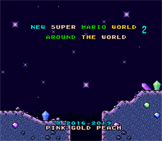 New Super Mario World 2: Around The World - Screenshot - Game Title Image