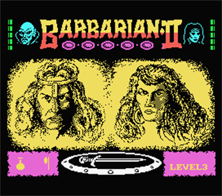 Barbarian II - Screenshot - Game Title Image