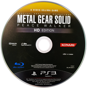 Metal Gear Solid: Peace Walker HD Edition - Disc Image