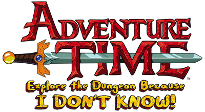 Adventure Time: Explore The Dungeon Because I Dont Know! - Clear Logo Image