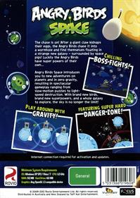 Angry Birds: Space - Box - Back Image