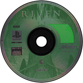 Riven: The Sequel to Myst - Disc Image