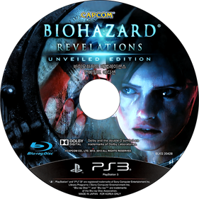 Resident Evil: Revelations - Disc Image