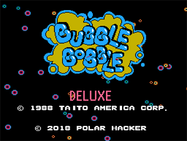 Bubble Bobble Deluxe - Screenshot - Game Title Image