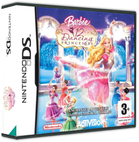 Barbie in The 12 Dancing Princesses - Box - 3D Image