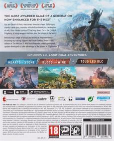 The Witcher 3 Wild Hunt Complete Edition - Box - Back Image