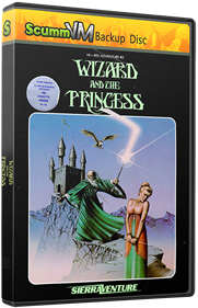 Hi-Res Adventure #2: Wizard and the Princess - Box - 3D Image