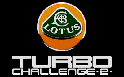 Lotus Turbo Challenge 2 - Screenshot - Game Title Image