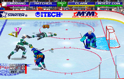 2 on 2 Open Ice Challenge - Screenshot - Gameplay Image
