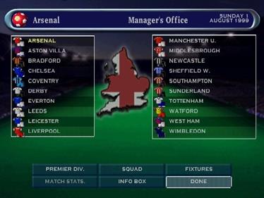 Player Manager 2000 - Screenshot - Gameplay Image