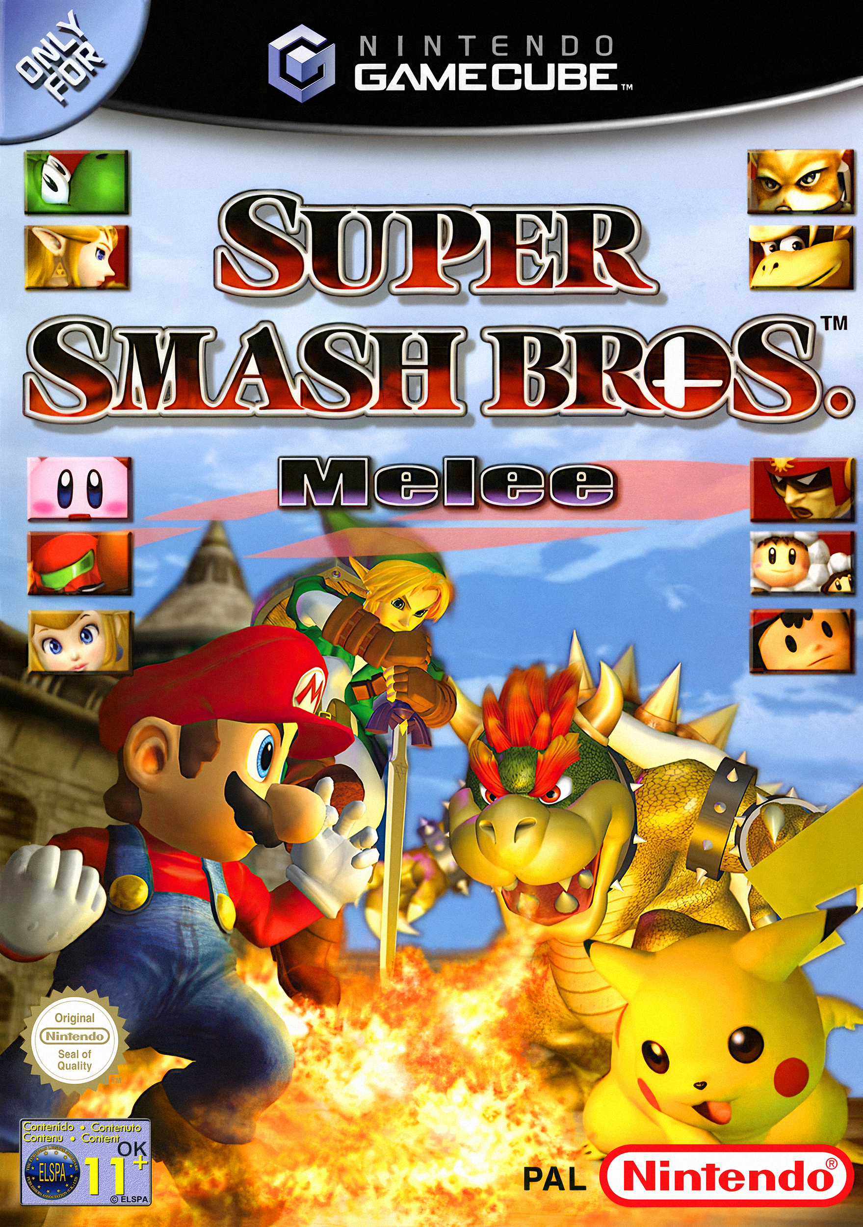 Super Smash Bros. Melee Dairantou Smash Brothers DX Nintendo GameCube Japan  4902370505689