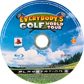 Hot Shots Golf: World Invitational - Disc Image