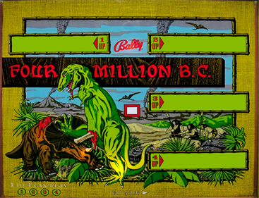 Four Million B.C. - Arcade - Marquee Image