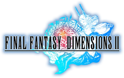 Final Fantasy Dimensions II - Clear Logo Image