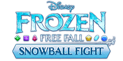 Frozen Free Fall: Snowball Fight - Clear Logo Image