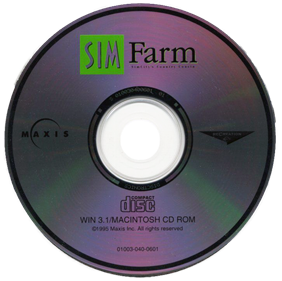SimFarm: SimCity's Country Cousin - Disc Image