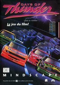Days of Thunder - Advertisement Flyer - Front Image